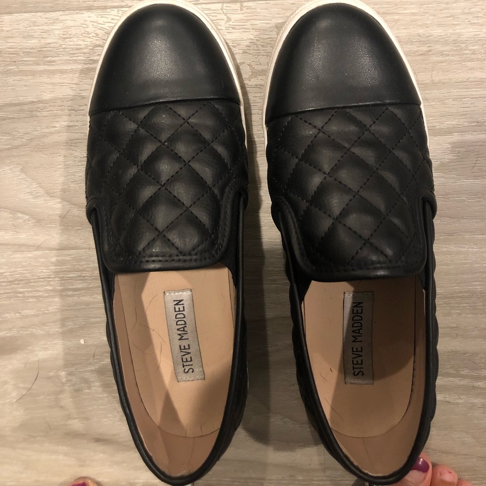 Steve Madden slide on sneakers